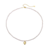 Enchanted Heart Pearl Necklace