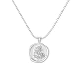 Amongst the butterflies necklace