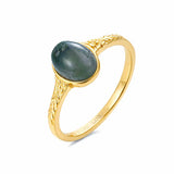 The Circe Moss Ring