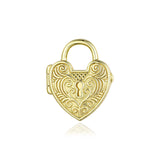 Coeur Clé Locket Pendant