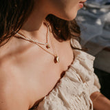 Enchanted Heart Pearl Necklace