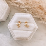 Golden Afternoon Studs