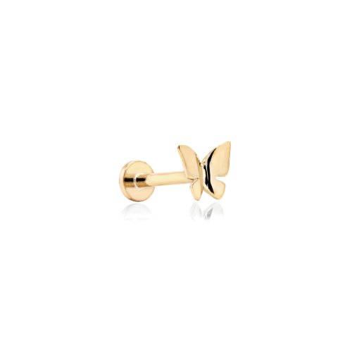 Petite Butterfly Screwback Studs
