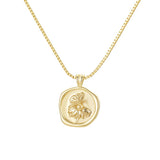 Amongst the butterflies necklace