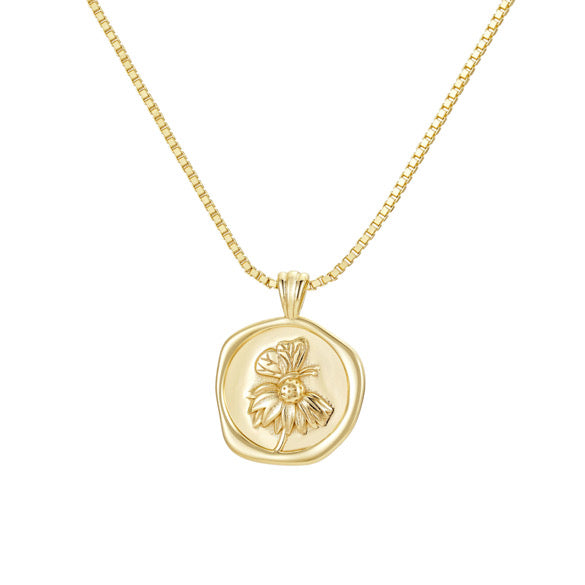 Amongst the butterflies necklace