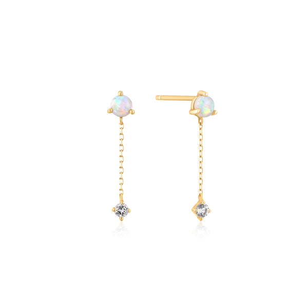 Enchanting Opal Drop Earrings