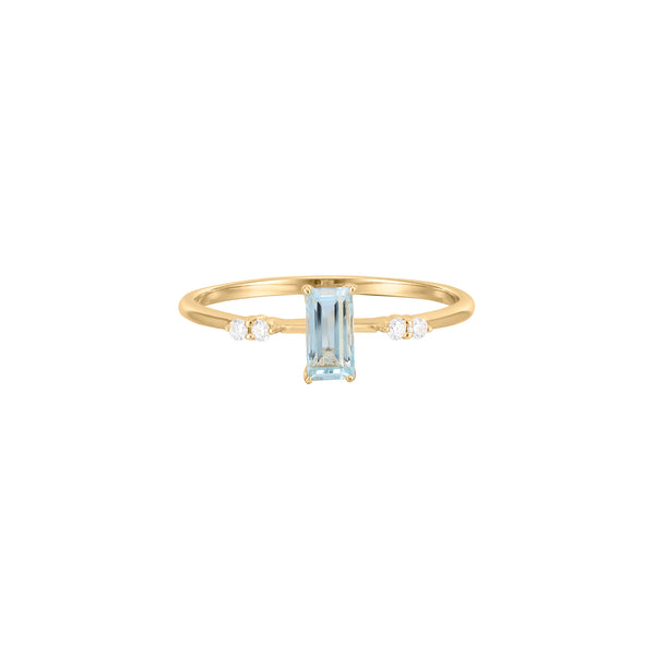 Siren Aquamarine Ring