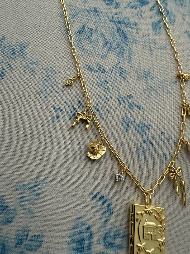 Little Women Charm Necklace- Limited Edition Pre-Order