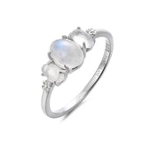 The Elara Moonstone Ring