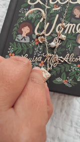 Little Women Charm Necklace- Limited Edition Pre-Order