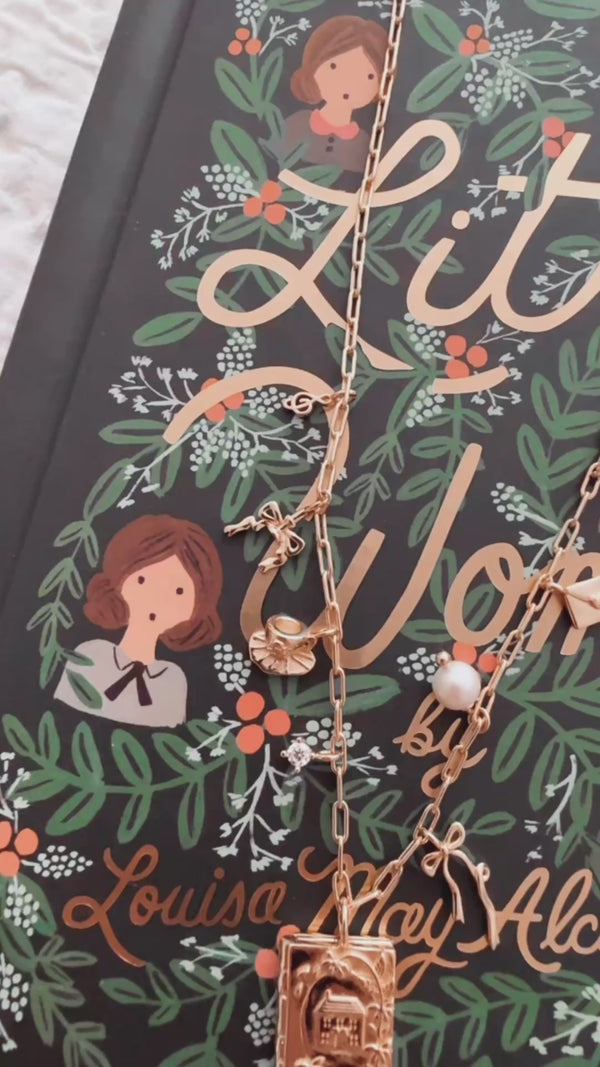 Little Women Charm Necklace- Limited Edition Pre-Order