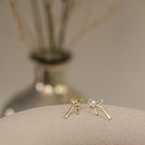 Lottie Bow Studs