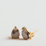 Capri Studs - Labradorite