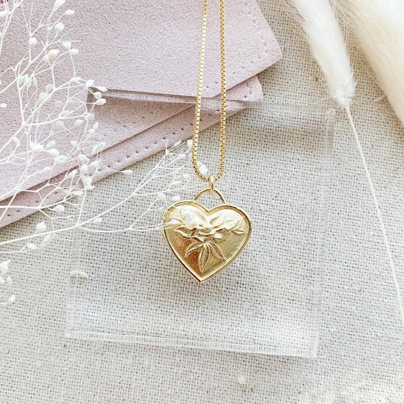 Amour de magnolia locket