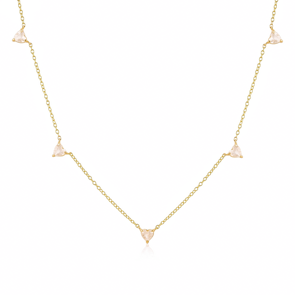Tiny Hearts Necklace