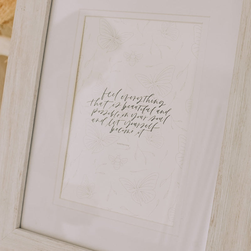Jars of Clay Calligraphy Print