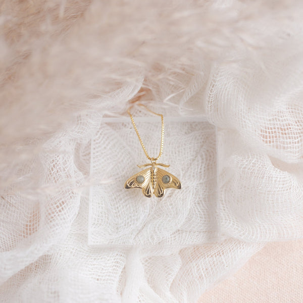 Mystic Moth Necklace