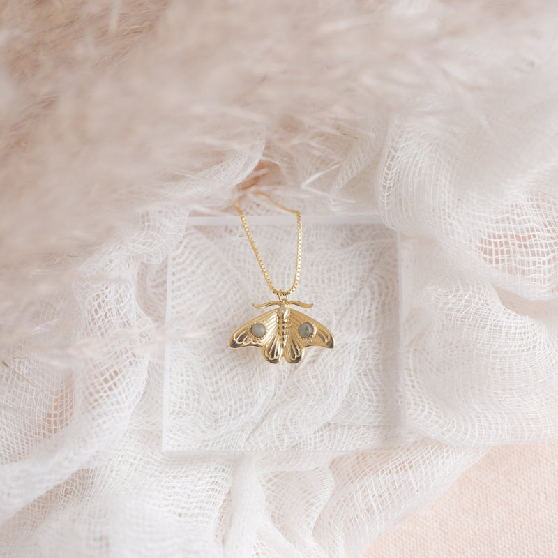 Mystic Moth Necklace